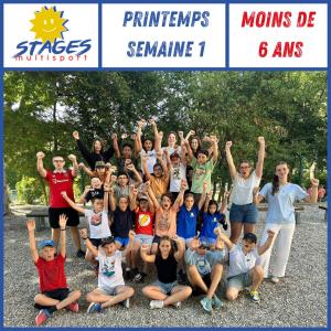 Vacances de printemps S1 2026 -6 ans